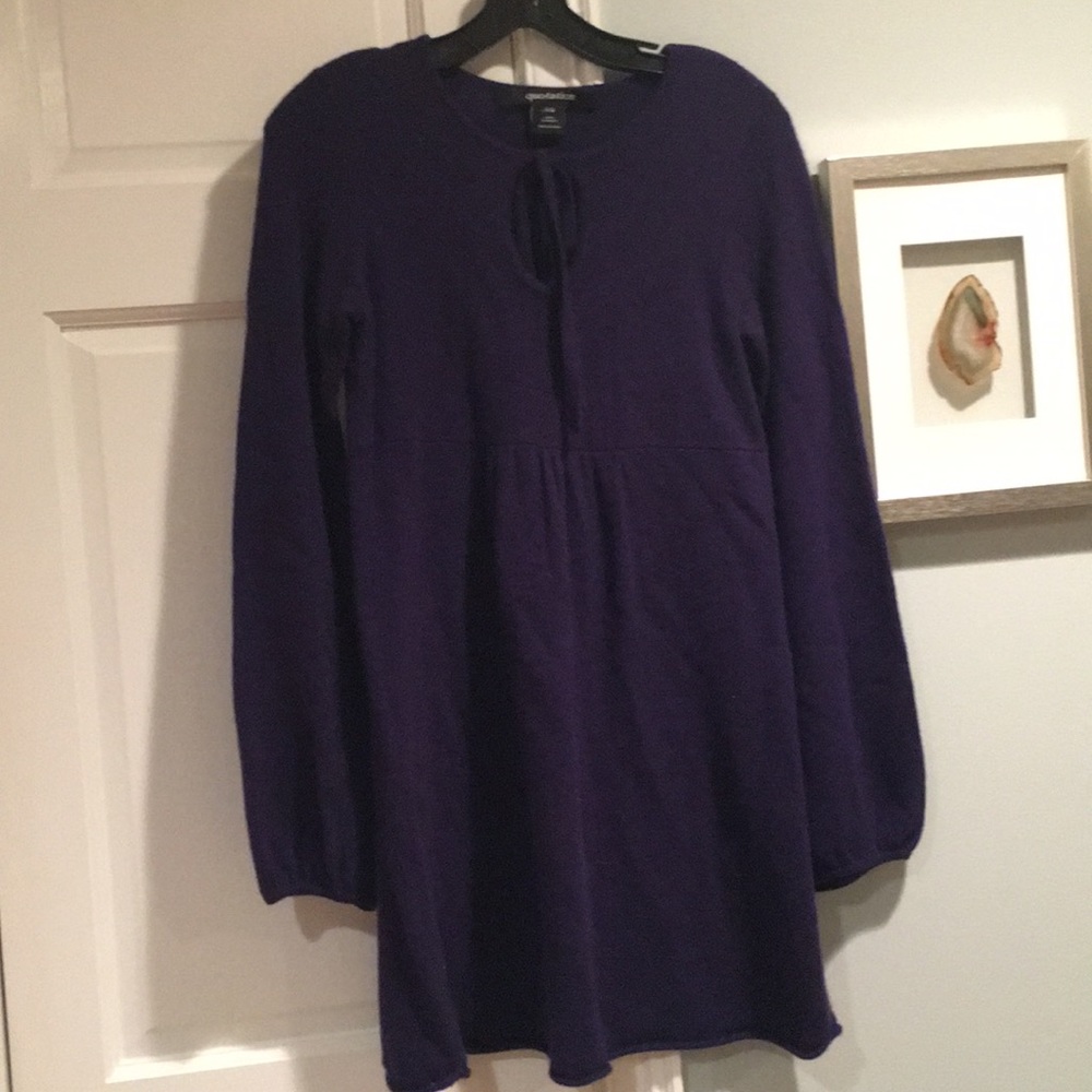 Bloomingdales cashmere dress xs